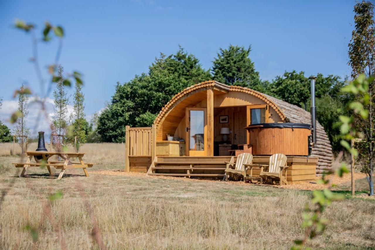 Barnhorn Glamping Villa Hooe Bagian luar foto